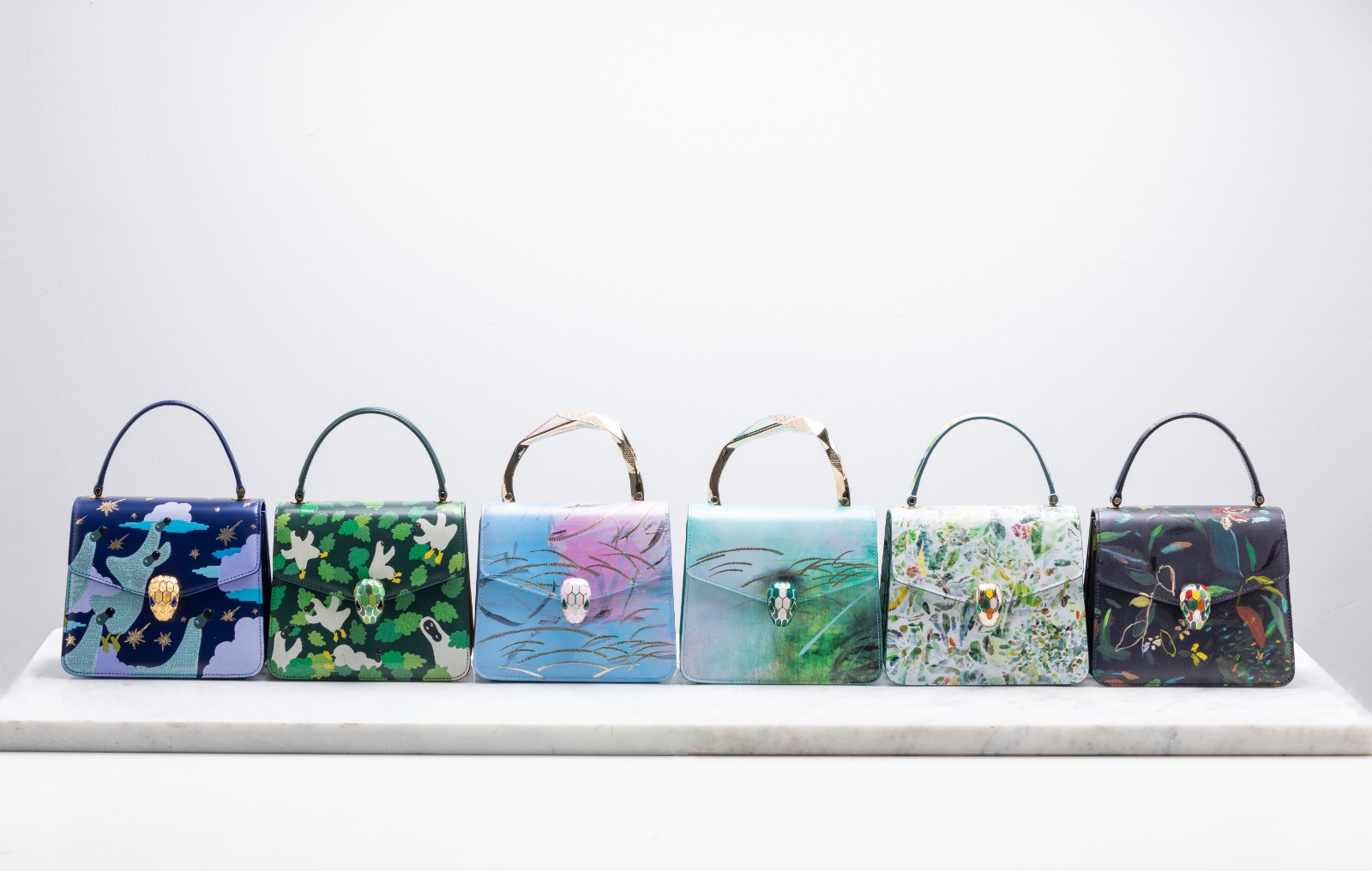 Serpenti in Art: Bvlgari presents capsule bag collection - F